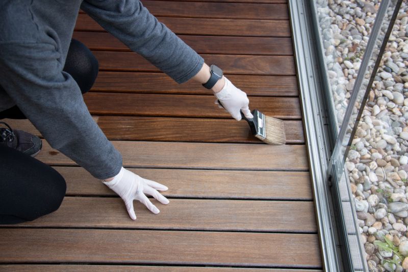 Clean and Sealed Deck Surface