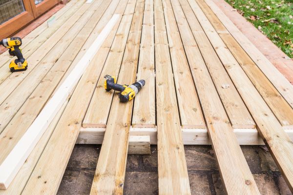 Cost of Damaged Deck Boards Repair in Fredericksburg