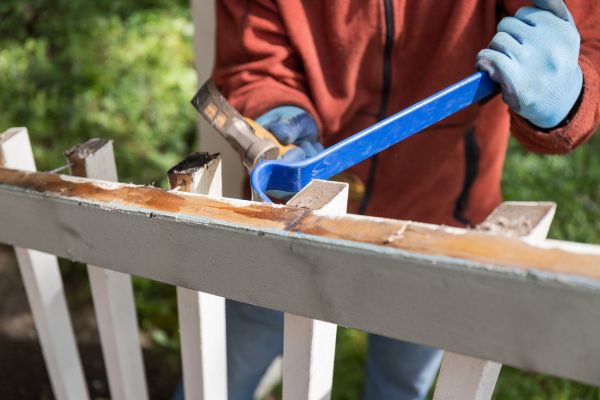 Deck Railing Replacement in Fredericksburg