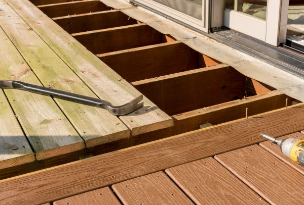 Cost of Old Deck Repair in Fredericksburg