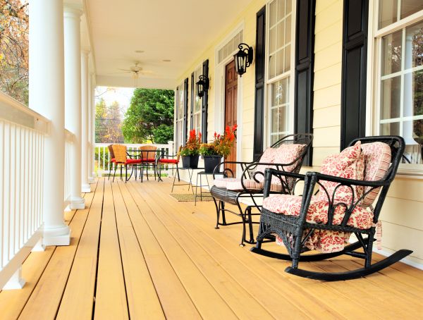 Cost of Porch Construction in Fredericksburg