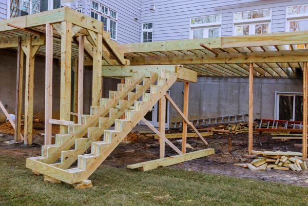 Deck Post Replacement in Fredericksburg