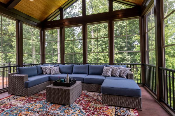 Enclosed Deck Installation in Fredericksburg