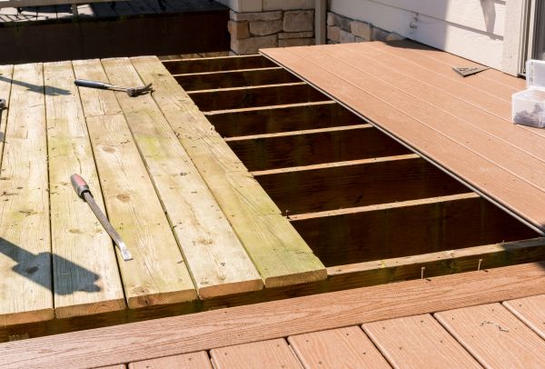 Cost of Deck Floor Replacement in Fredericksburg