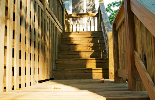 Deck Steps Replacement in Fredericksburg
