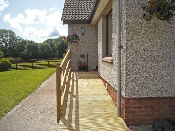 Cost of Hardwood Ramp Installation in Fredericksburg