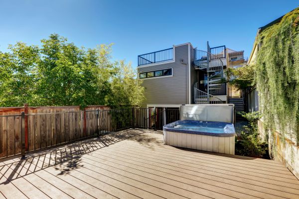 Cost of Hot Tub Deck Installation in Fredericksburg