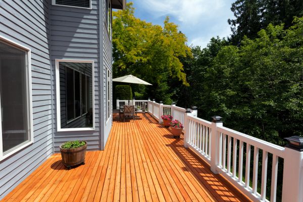 Cost of Cedar Deck Construction in Fredericksburg