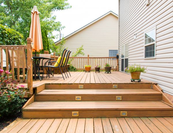 Cost of Wooden Patio Installation in Fredericksburg