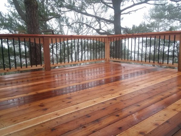 Cedar Deck Repair in Fredericksburg